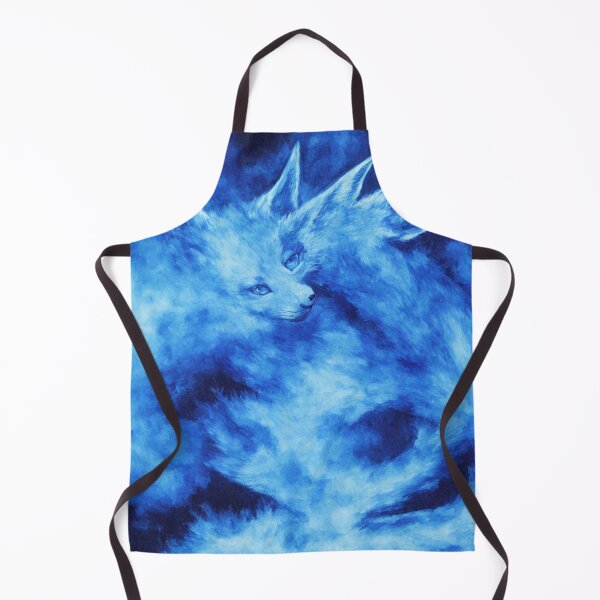 Item preview, Blue Foxes with Blue Flame Bodies Digital Art designed and sold by DesignerKin.