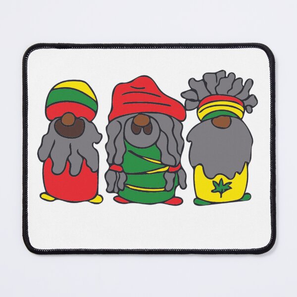 Item preview, Jamaican Merry Christmas Rasta Gnomes designed and sold by Recrown United.