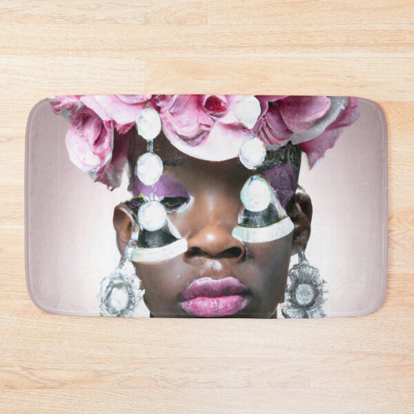 Item preview, Fine Art Headpiece Crystal Masquerade Mask Art, Fashion Photography, Altered Model Portrait. Digital Art Print, Printable Wall Art designed and sold by RadRococo.