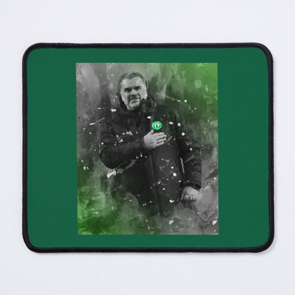 Item preview, Ange Postecoglou Celtic Football Club Manager Art   designed and sold by LisaAngelLtd.
