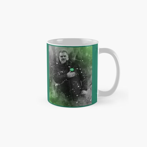 Item preview, Ange Postecoglou Celtic Football Club Manager Art   designed and sold by LisaAngelLtd.