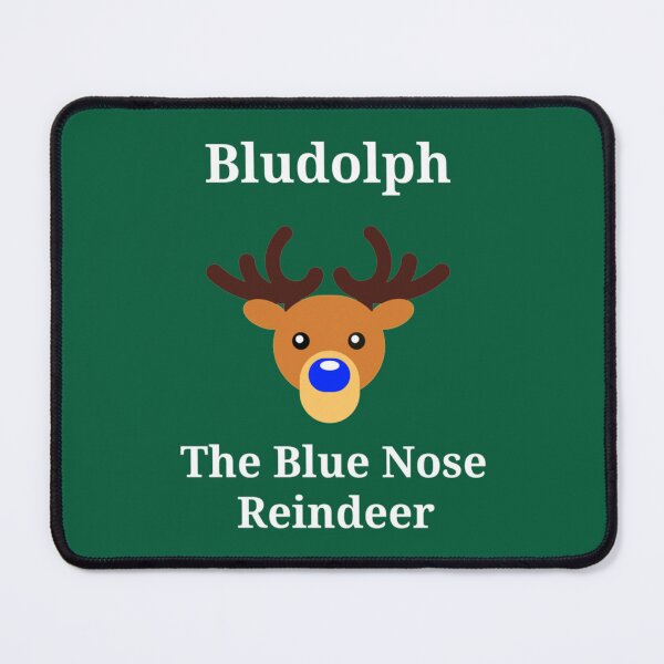 Item preview, Bludolph the Blue Nosed Reindeer designed and sold by LisaAngelLtd.