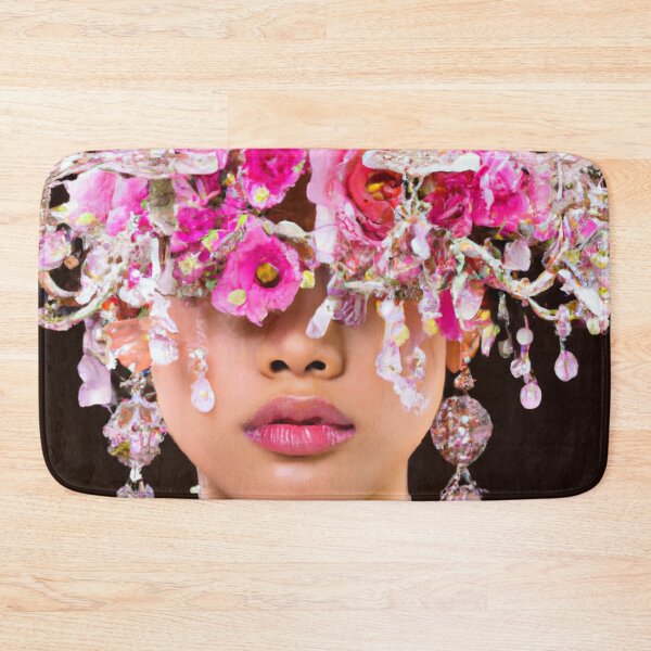 Item preview, Fine Art Headpiece Crystal Masquerade Mask Art, Fashion Photography, Altered Model Portrait. Digital Art Print, Printable Wall Art designed and sold by RadRococo.