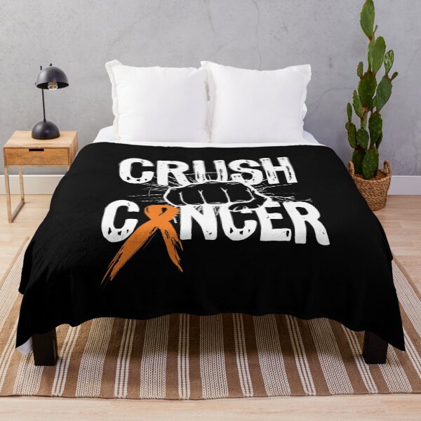 Artikelvorschau, Fuck Nierenkrebs, Crush Cancer Orange Ribbon entworfen und verkauft von Too Sweet.