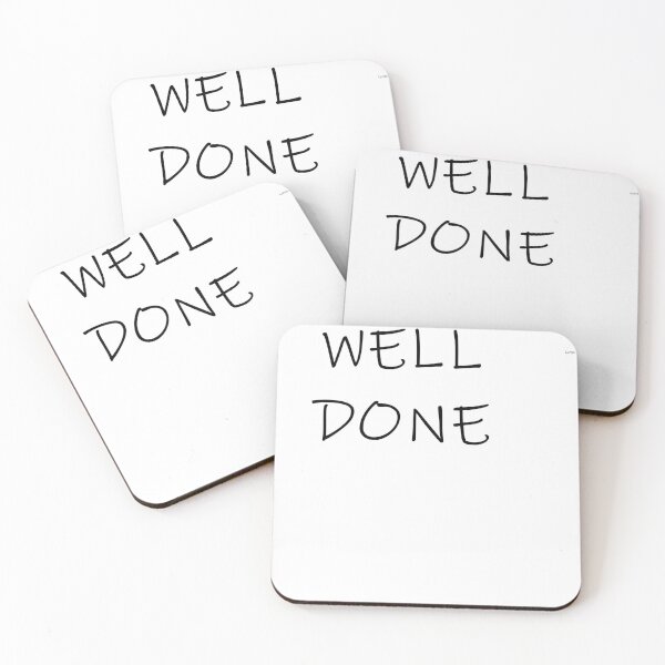 Item preview, BRITISH SAYING -- WELL DONE designed and sold by JeffreyWayne.
