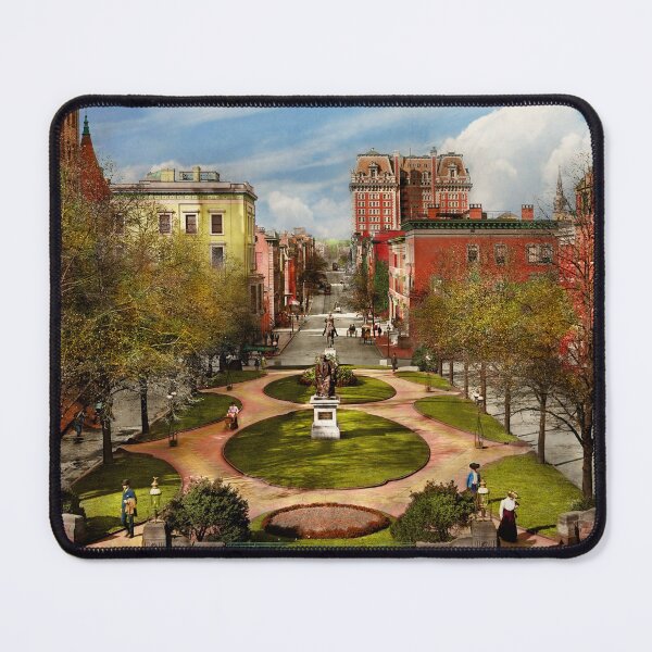 Item preview, City - Baltimore MD - A walk in the park 1906 designed and sold by Mike Savad Photography.