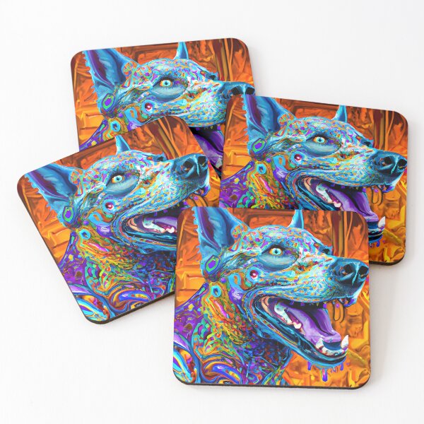 Item preview, Dharma Dog (3) - Trippy Psychedelic Dogs designed and sold by TheThirdEye.