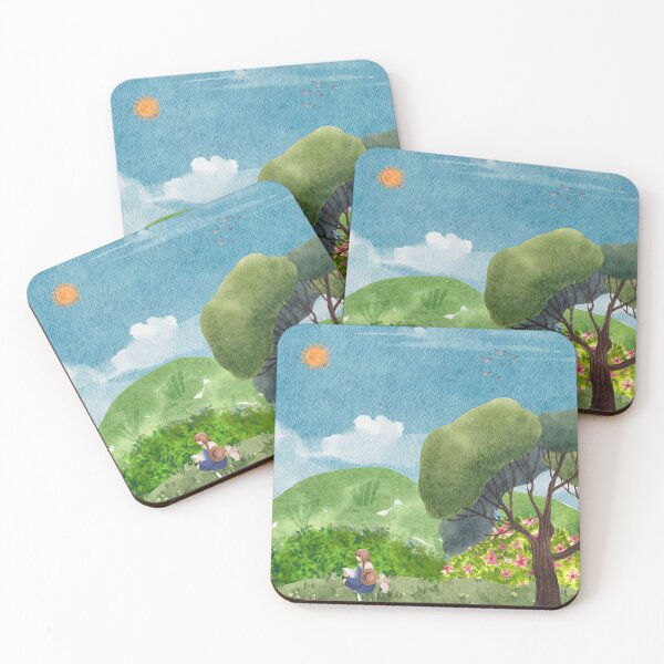 Item preview, Watercolor Drawing - Kids Reading Book  designed and sold by PolaGrade.