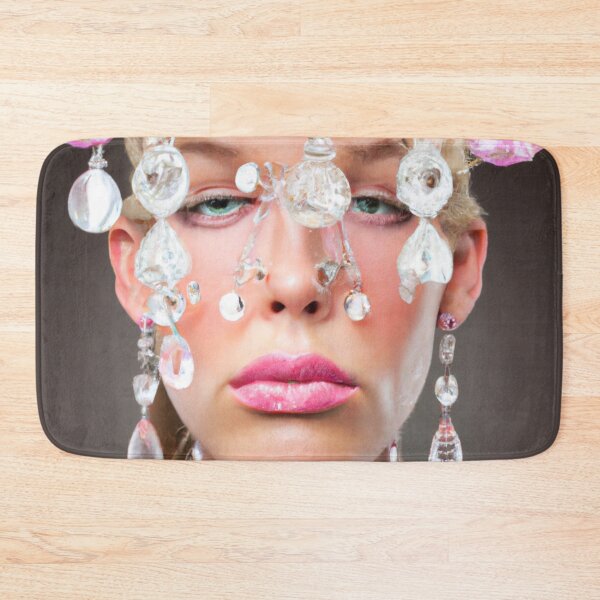Item preview, Fine Art Headpiece Crystal Masquerade Mask Art, Fashion Photography, Altered Model Portrait. Digital Art Print, Printable Wall Art designed and sold by RadRococo.
