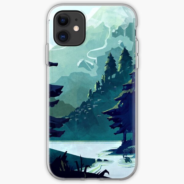 Canadian Mountain iPhone Soft Case