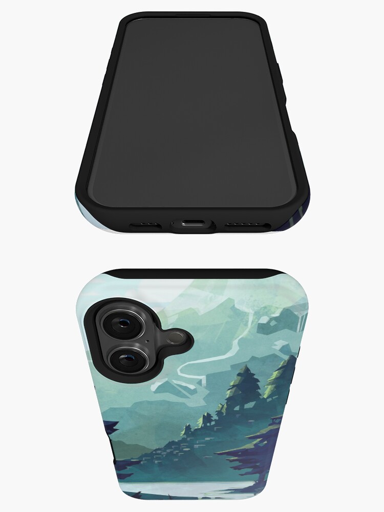 Imagen 3 de 4, Funda de iPhone con la obra bosques, diseñada y vendida por MicaelaDawn.