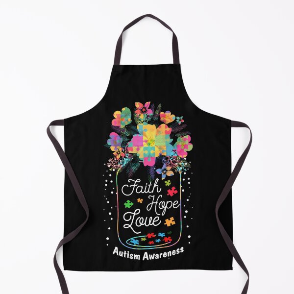 Item preview, Faith Hope Love Autism Awareness designed and sold by Helbon-art.