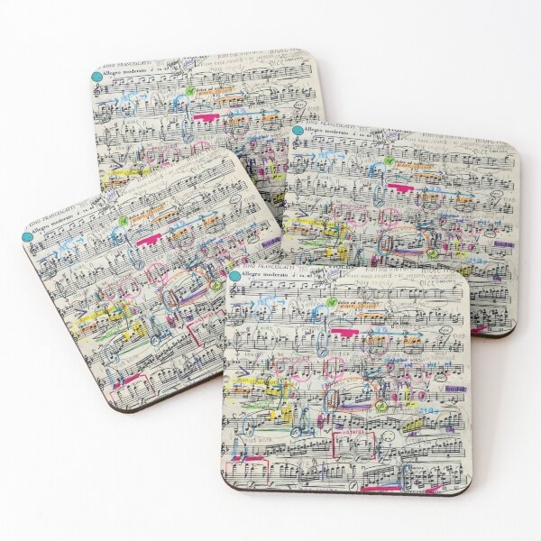 Item preview, Annotated Doodled on Concerto Violin Score Sheet Music designed and sold by skaterpoop.