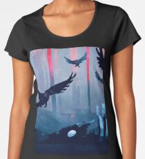 Blue Stone Landscape Women's Premium T-Shirt