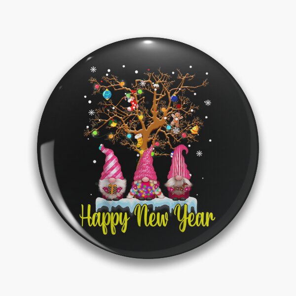 Item preview, Happy New Year 2023 Pink Gnomes Xmas Family Fireworks T-Shirt designed and sold by Bobby-Bancel.
