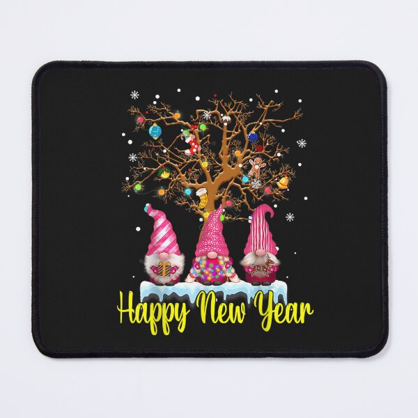 Item preview, Happy New Year 2023 Pink Gnomes Xmas Family Fireworks T-Shirt designed and sold by Bobby-Bancel.