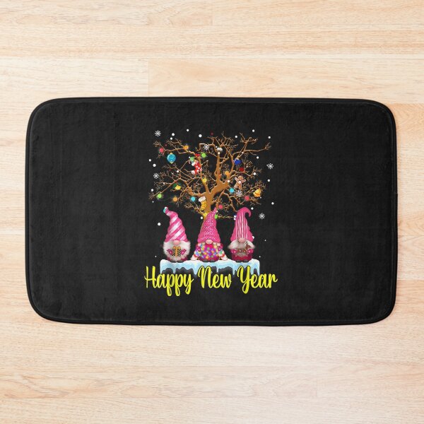 Item preview, Happy New Year 2023 Pink Gnomes Xmas Family Fireworks T-Shirt designed and sold by Bobby-Bancel.