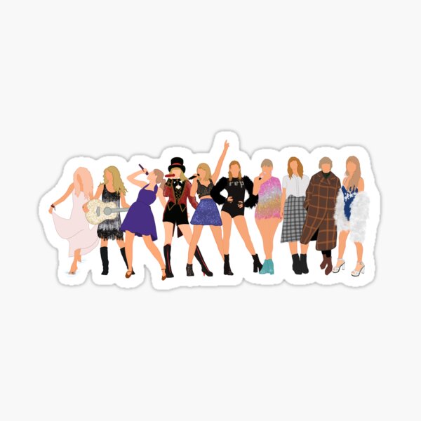 Taylor Swift Eras sticker