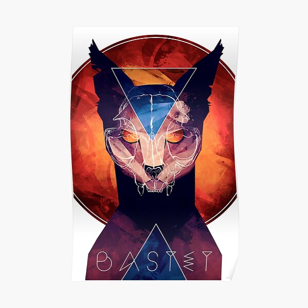 Bastet - Cat Goddess Poster