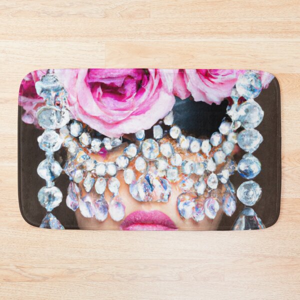 Item preview, Fine Art Headpiece Crystal Masquerade Mask Art, Fashion Photography, Altered Model Portrait. Digital Art Print, Printable Wall Art designed and sold by RadRococo.