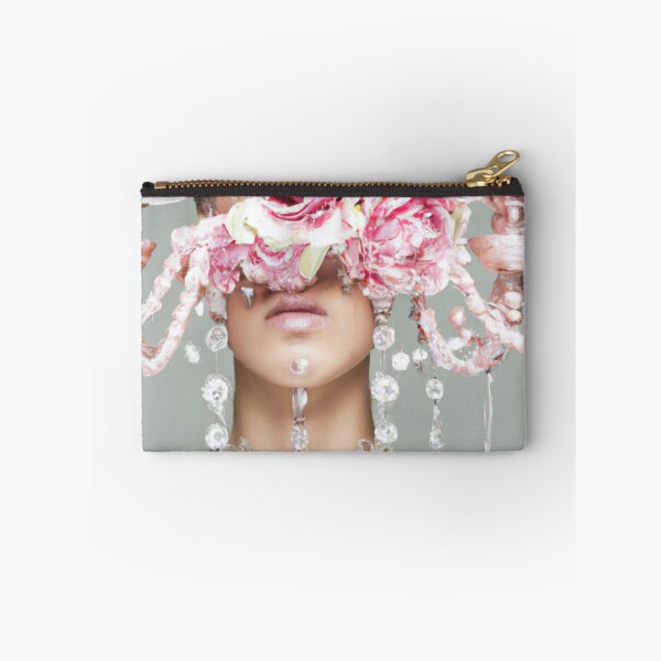 Item preview, Fine Art Headpiece Crystal Masquerade Mask Art, Fashion Photography, Altered Model Portrait. Digital Art Print, Printable Wall Art designed and sold by RadRococo.
