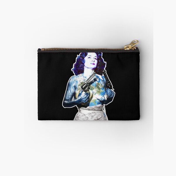 Item preview, Title: "Keep Moving" Queen Of Burlesque, Sexy Earth Girl with Guns designed and sold by worn.