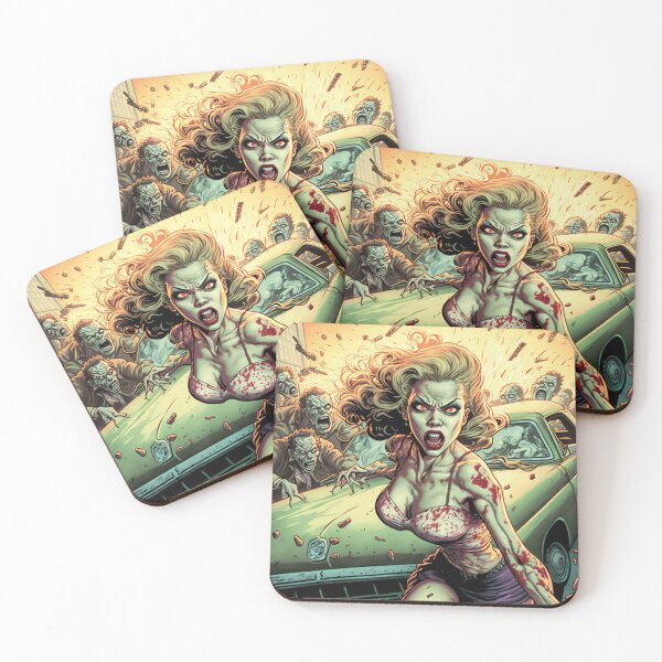 Item preview, Zombie Pinup designed and sold by culturestash.