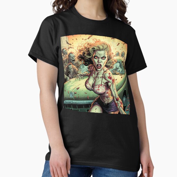 Zombie Pinup Classic T-Shirt