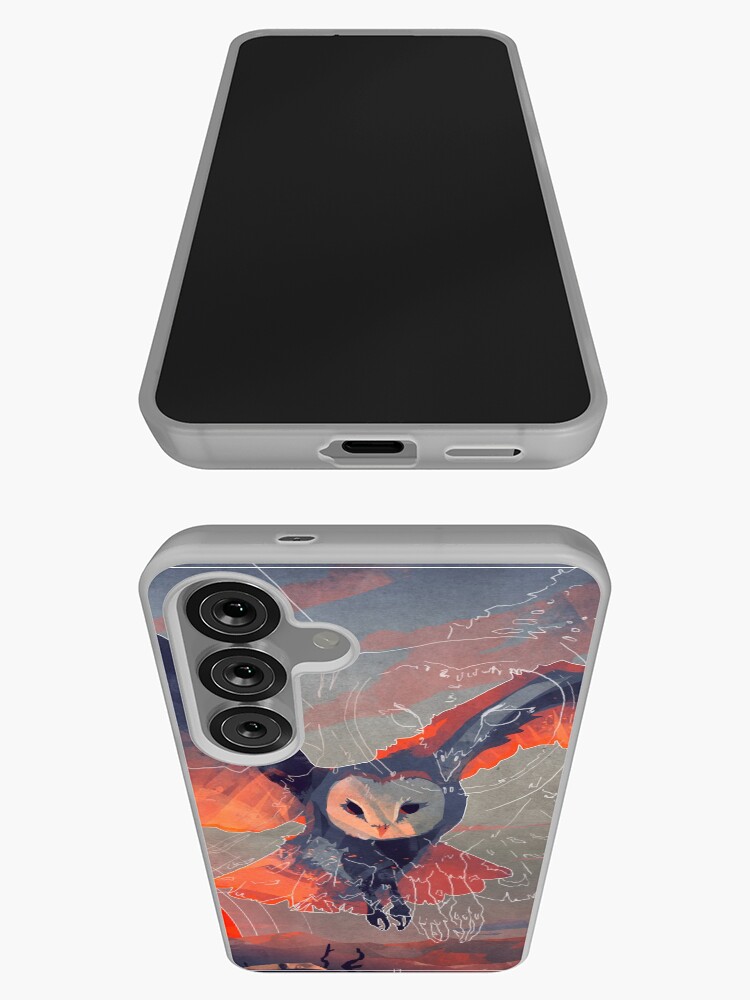Thumbnail 3 of 4, Samsung Galaxy Phone Case, Owl Hunt designed and sold by MicaelaDawn.