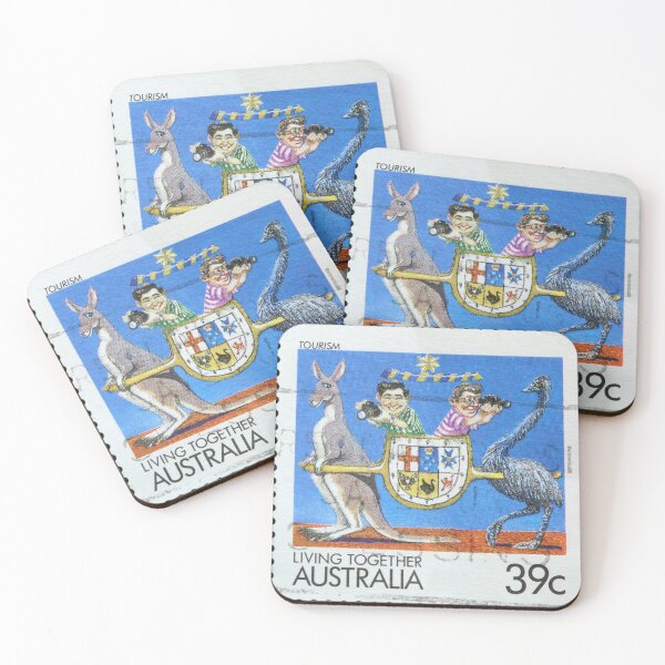 Item preview, Australian Coat of Arms Stamp designed and sold by 2AGoodHome.