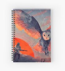 Owl Hunt Spiral Notebook