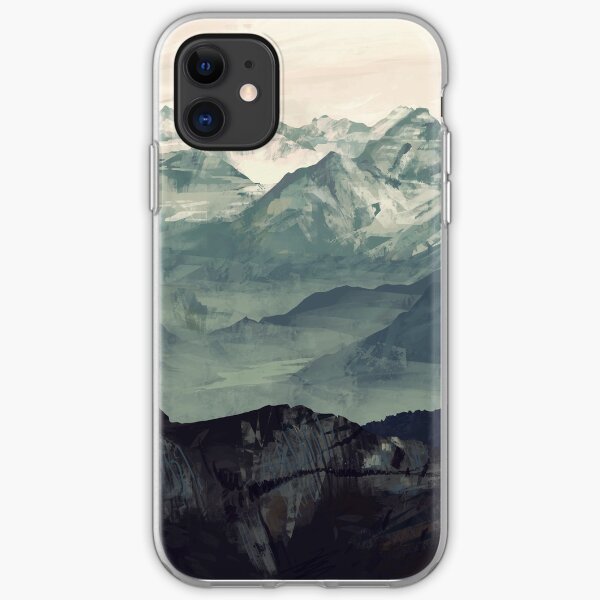 Mountain Fog iPhone Soft Case