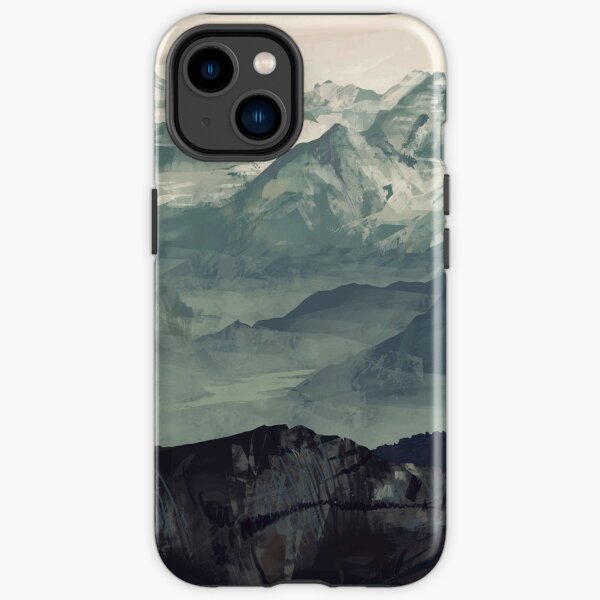 Mountain Fog iPhone Tough Case