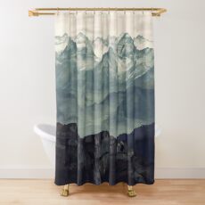 Mountain Fog Shower Curtain