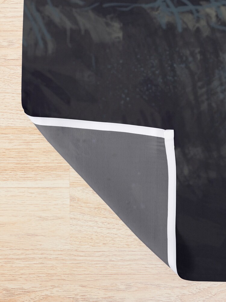 Alternate view of Mountain Fog Shower Curtain