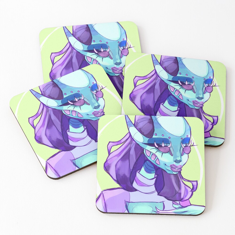Item preview, Coasters (Set of 4) designed and sold by lumithealien.