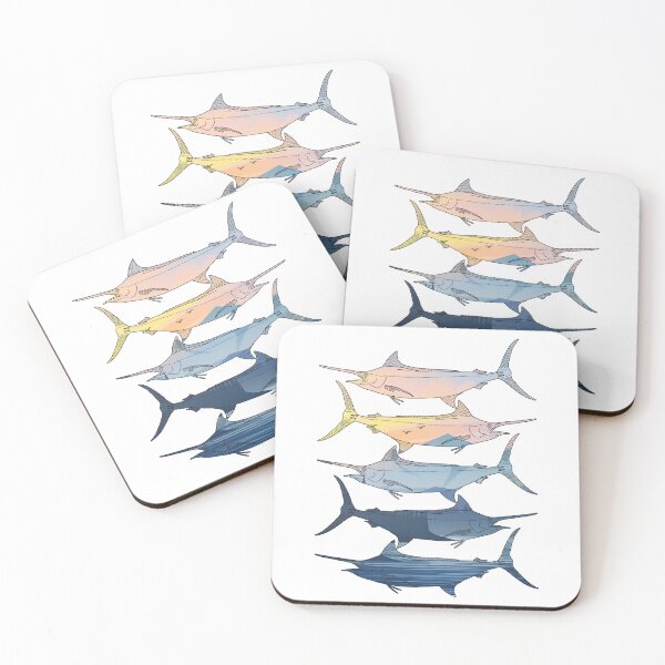 Item preview, Five Marlin Sunrise designed and sold by damonasplace.