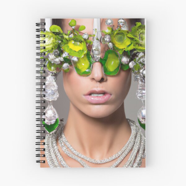 Artikelvorschau, Chandlier Art Portrait, Woman, Fine Art Headpiece Crystal Masquerade Mask Art, Fashion Photography, Altered Model Portrait. Digital Art Print, Printable Wall Art entworfen und verkauft von RadRococo.