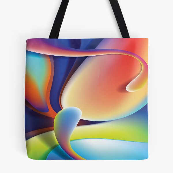 Artikelvorschau, Abstrakte Funky Pizzazz-Regenbogen-Orchideen-Farbexplosion entworfen und verkauft von FuddalanDesigns.