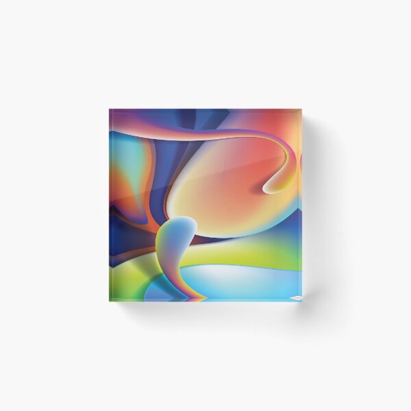 Artikelvorschau, Abstrakte Funky Pizzazz-Regenbogen-Orchideen-Farbexplosion entworfen und verkauft von FuddalanDesigns.