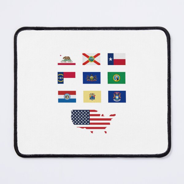 Item preview, USA State Flags Combo Pack X10 designed and sold by BarbiePearl.
