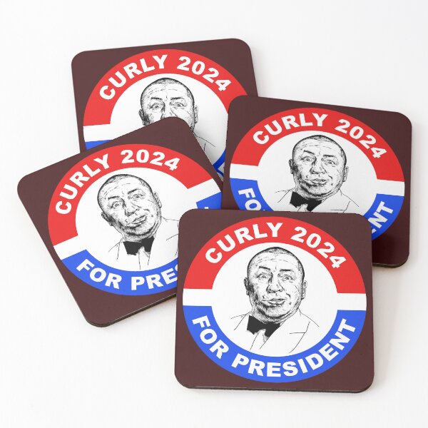 Aperçu de l'œuvre Curly 2024 Pour le président créée et vendue par vamporamadesign.