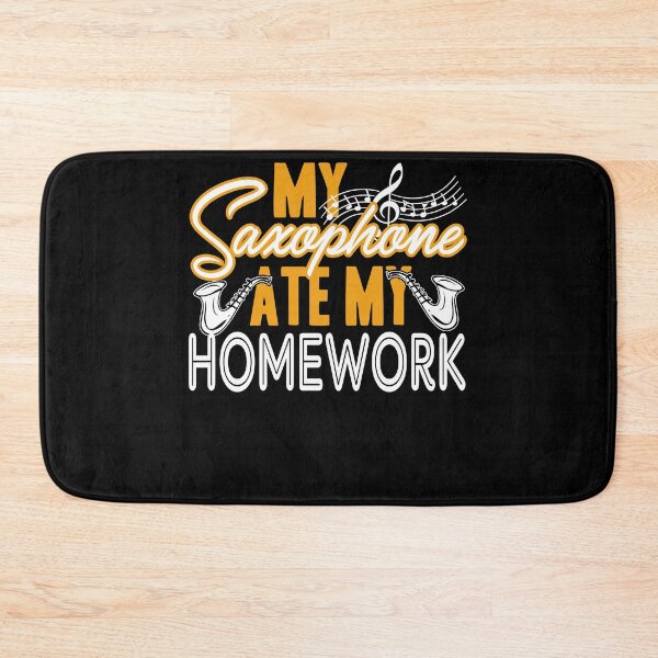 Item preview, Saxophone - Saxophone Ate My Homework designed and sold by UnknownArtistt.