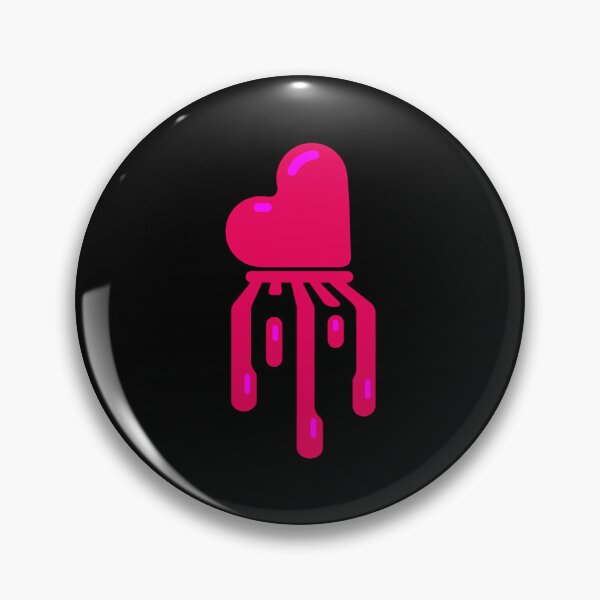 Item preview, Gothic Pink Bleeding Heart Logo Classic designed and sold by JohnLAtorII32.
