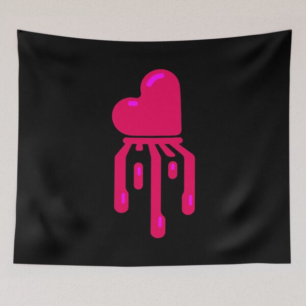 Item preview, Gothic Pink Bleeding Heart Logo Classic designed and sold by JohnLAtorII32.