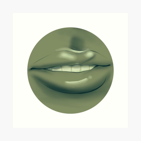 Item preview, Lips that are Green designed and sold by DuckiesFantasy.