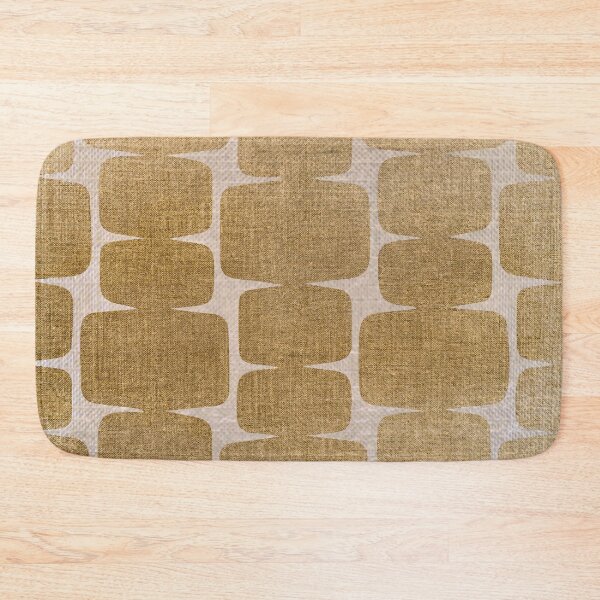 Item preview, Minimal Modern Japanese Pattern-Gold by Bossy Cat Home designed and sold by BossyCatHome.