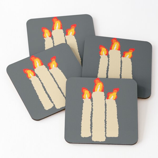 Item preview, Three Christmas Candles designed and sold by Usagicollection.
