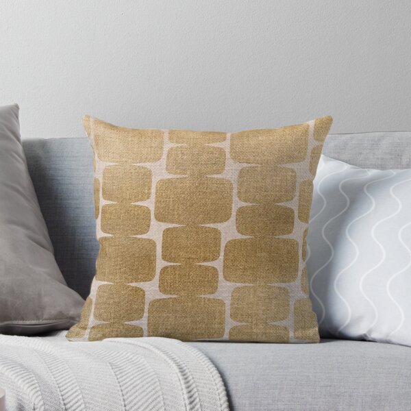 Item preview, Minimal Modern Japanese Pattern-Gold by Bossy Cat Home designed and sold by BossyCatHome.