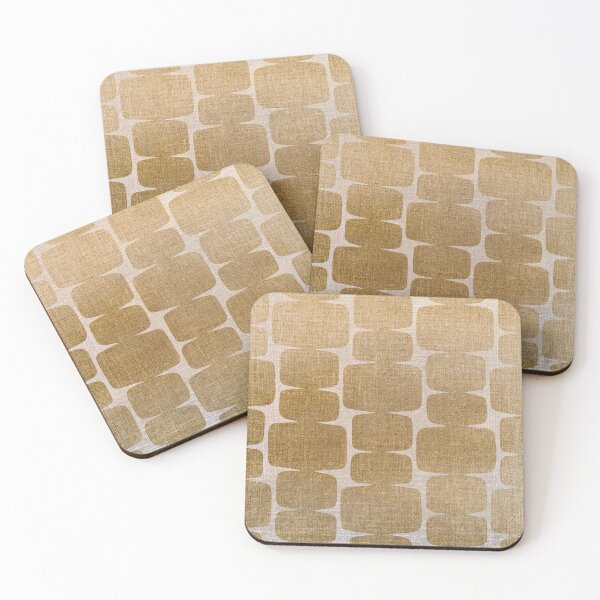 Item preview, Minimal Modern Japanese Pattern-Gold by Bossy Cat Home designed and sold by BossyCatHome.